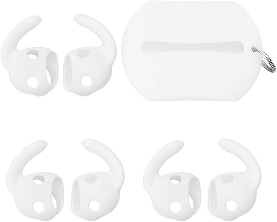 2 paar anti-verlies oorhangers, sport-oorhaken, compatibel met in-ear koptelefoon, oorhouders voor airpods voor sport en outdooractiviteiten