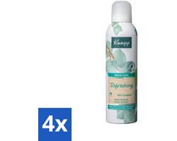 Kneipp - Douchefoam - Mint & Eucalyptus - Vegan - 200 ml - Voordeelverpakking - 4 stuks