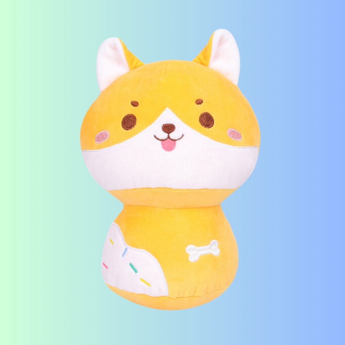 Frooneys Timmi - Kawaii Musheys plushie knuffel - Hond Plush - Hondenknuffel 20cm