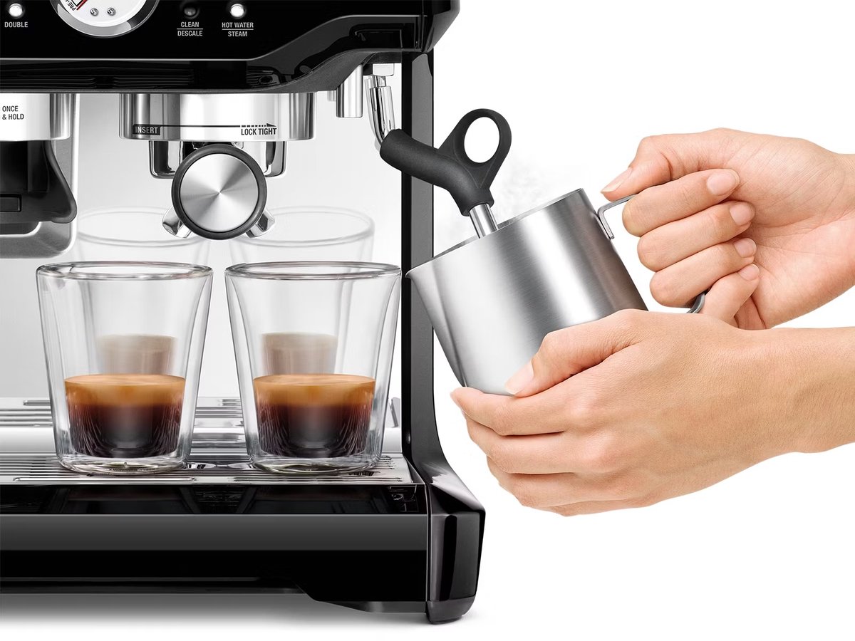 Afbeelding 3 van Sage the Barista Express Espressomachine - Zwart sezam
