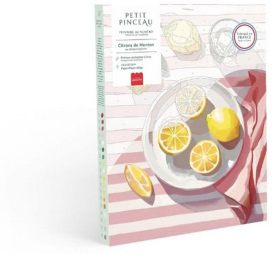 Doos van Paris schilderen op nummer