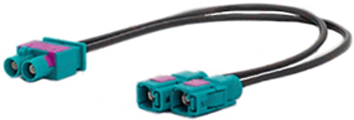 Antenne adapter Fakra male to 2x Fakra female
