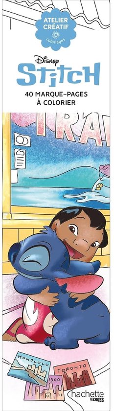 Hachette Heroes Disney Stitch - 40 Boekenleggers om te kl...