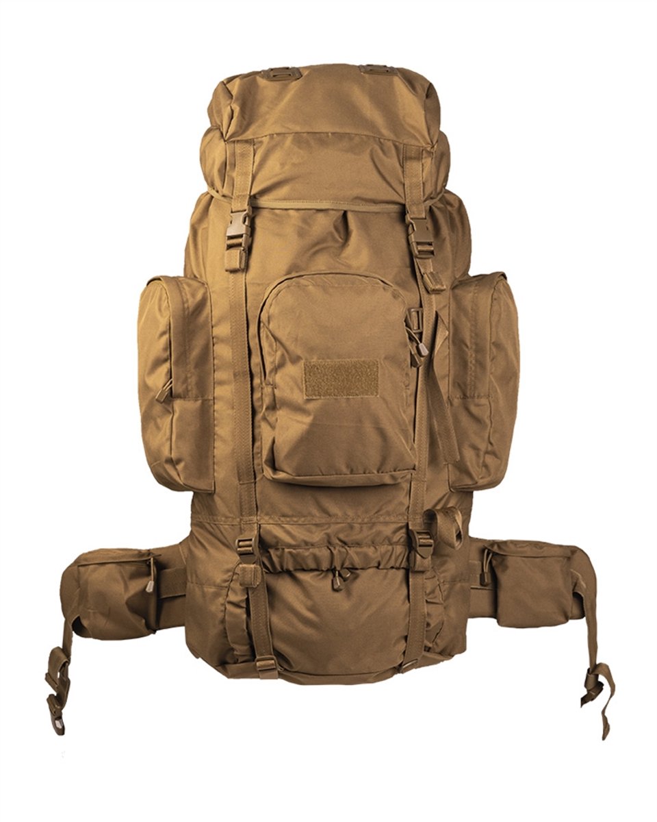 Mil-Tec Recom rugzak 88 liter coyote