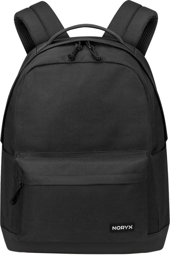 Noryx Origin Rugzak 27L - 15,6 inch - Laptop Rugtas - Schooltas - Heren en Dames - Spatwaterdicht - Zwart