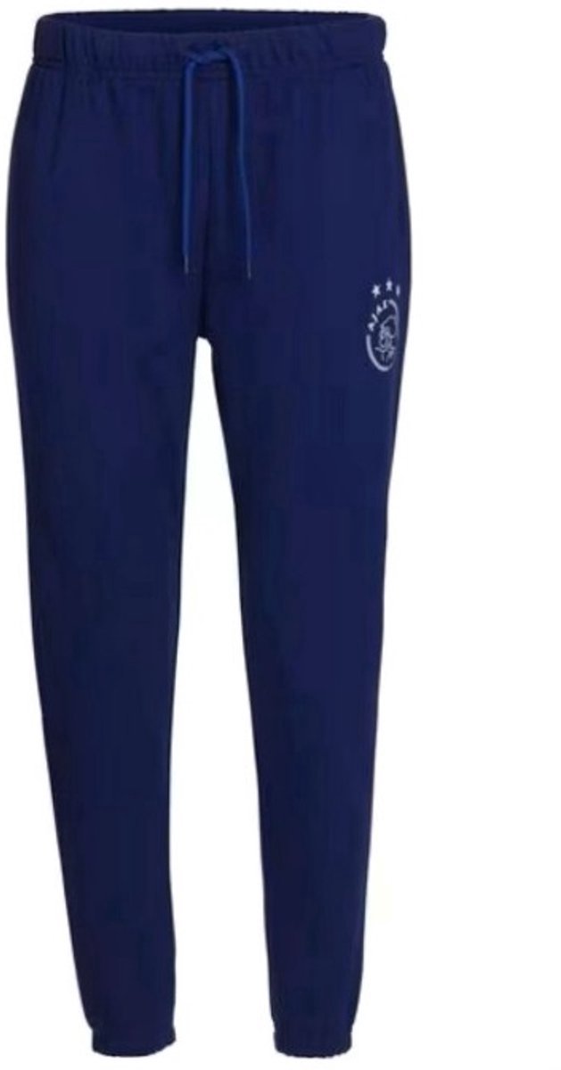 AFC Ajax - Broek - Maat 128/134 - Blauw - Joggingbroek - Kinderen