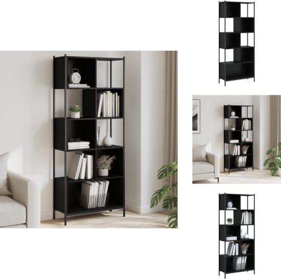 Boekenkast bewerkt hout 100x63cm | Retourdeal 38% Korting