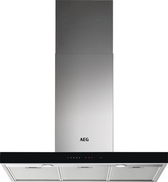 AEG DD5961B schouwafzuigkap 90 cm RVS
