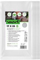 Vaive Sacs sous vide Nourriture 17 x 25 - 100 pièces - Sacs sous vide - Sacs sous vide / sous vide - Sans BPA