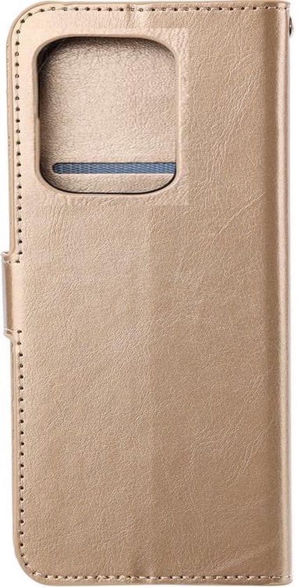 Étui portefeuille pour iPhone 14 - doré