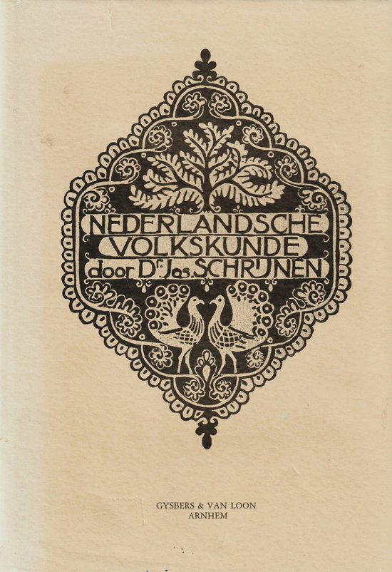 Nederlandsche volkskunde - cover