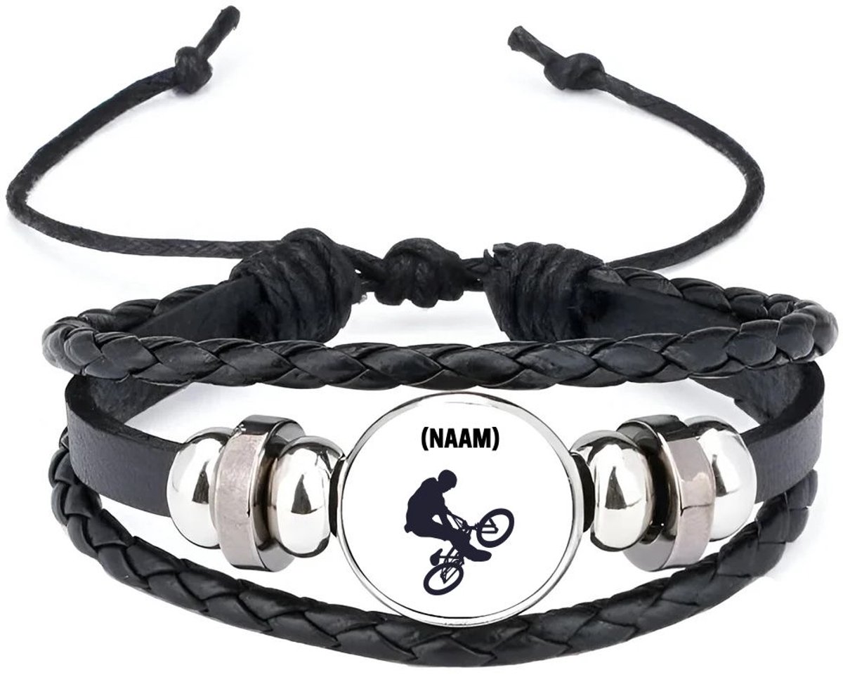 Akyol - bmx met eigen naam armband zwart - Sport - fietser - fiets