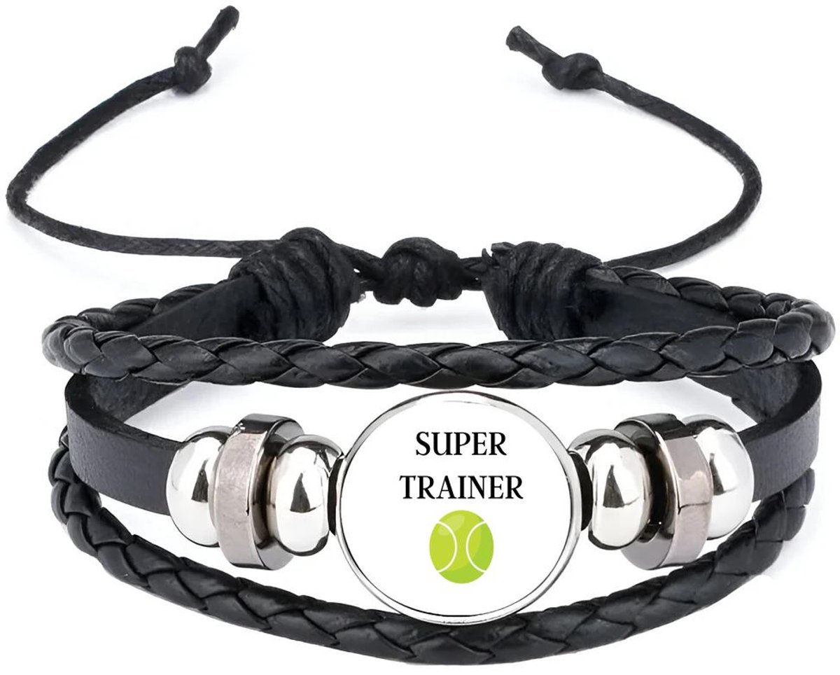 Akyol - tennis met eigen naam armband zwart - Tennis - tennisser - sport