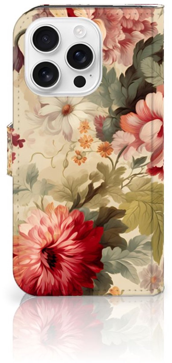 Hoesje voor iPhone 16 Pro Bloemen