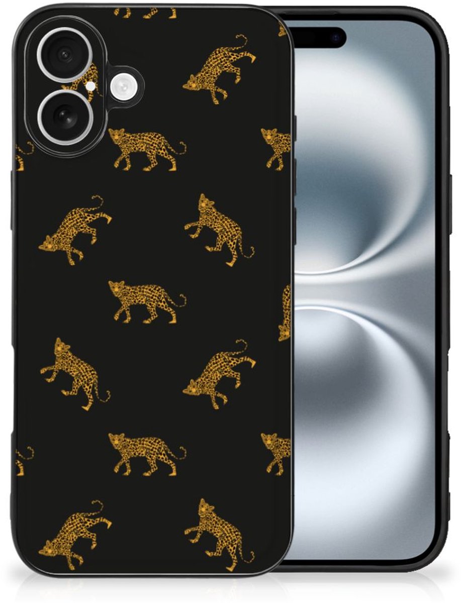 Dierenprint Telefoonhoesje voor iPhone 16 Leopards