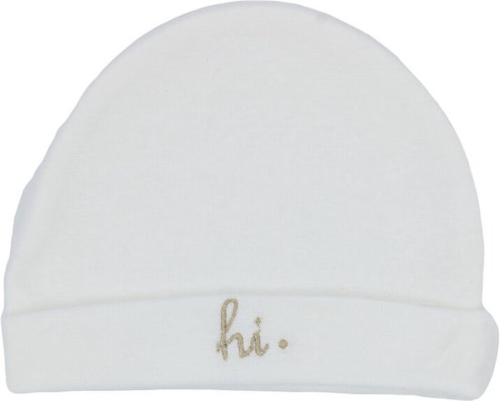 Brievenbus cadeau Hi - cadeau baby - kraamcadeau - romper - babymutsje - babyslofjes van Mamaloes — afbeelding 3