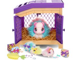 foto van Little Live Pets - Mama Surprise Cavia Rainbow - Interactieve knuffel krijgt 3 baby's
