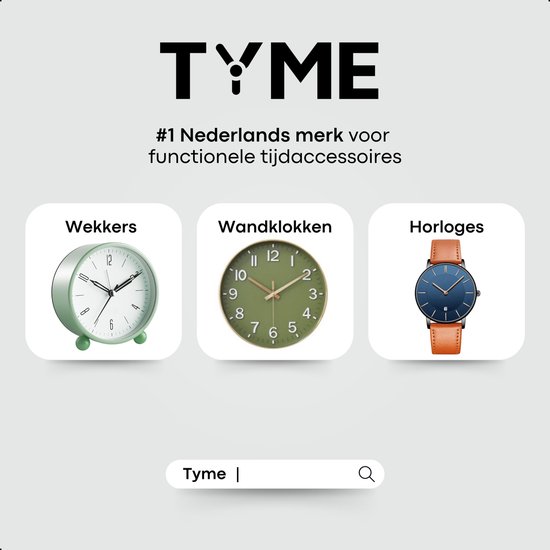 Montre Tyme - Homme - 39,5 mm - Blauw - Montres pour Homme - Emballage cadeau