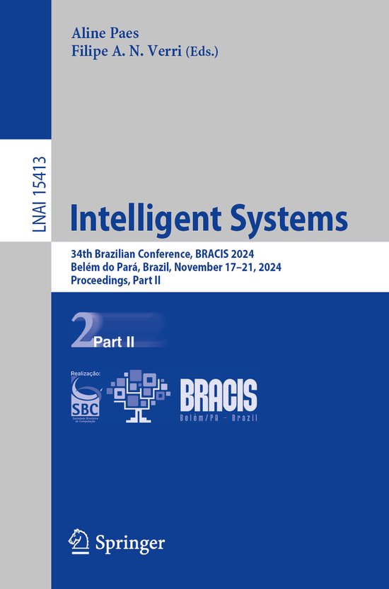 Lecture Notes in Computer Science15413- Intelligent Systems - cover