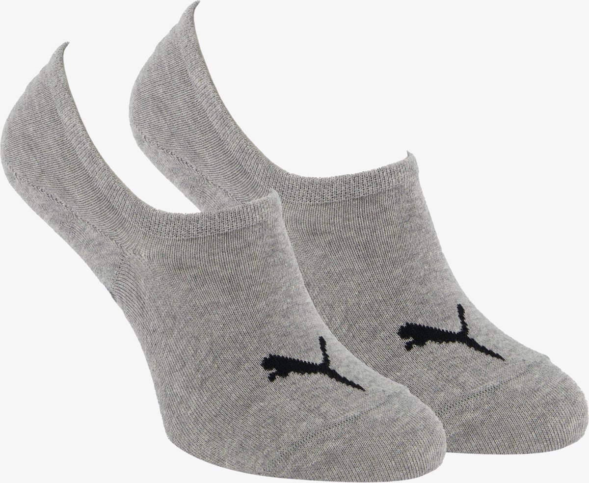 PUMA unisex 2P high cut footies Grijs