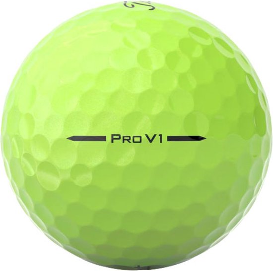 Titleist ProV1 Golfballen Geel 2025 van Titleist — afbeelding 4