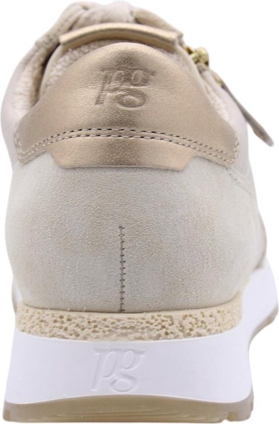 Paul Green 5310 - Lage sneakersDames sneakers - Kleur: Wit/beige - Maat: 38