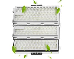 3 HEPA AirClean Plus filters wit, geschikt voor Miele Complete C3 PowerLine, S8340 stofzuiger, AirClean SF-HA 50, compatibel met Complete C2, C3, Compact C1, C2, en modellen S4000, S5000, S6000 en S8000.