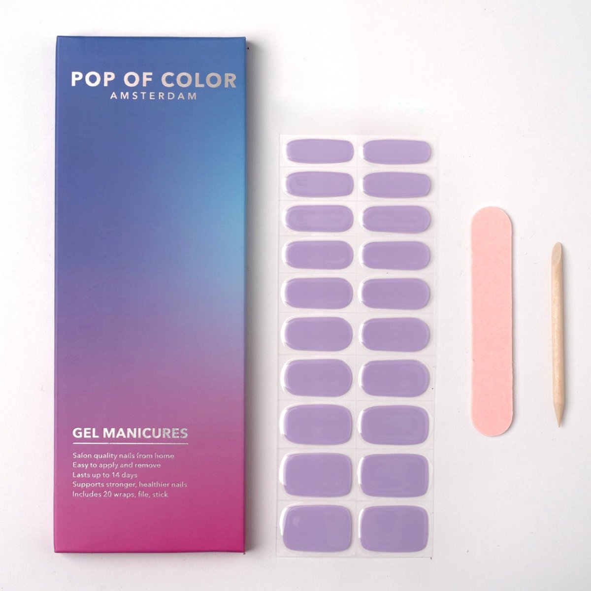 Goedkoopste Pop of Color Amsterdam – Name Lilac Wine– Color Purple Light Lilac – Gel Nail Wraps – Gel Manicures – Gellak Stickers – Nagelstickers – Gel Nagel Stickers – Nail Wraps – Nagel Stickers – Nagel Wraps – Nail Stickers – popofcoloramst
