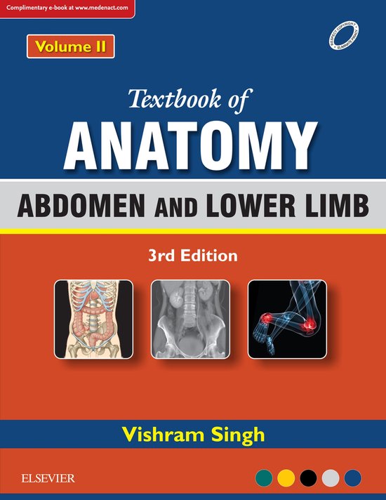 Textbook of Anatomy Abdomen and Lower Limb; Volume II - cover
