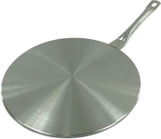 Adapter Inductie RVS - Adapterplaat 14,5cm - Plaat Inductie Adapter