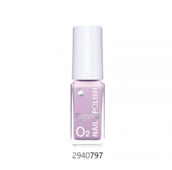 Depend Cosmetic | O2 Nail Polish | Nagellak | licht paars fijntjes | kleurnr. 797 | 5ml