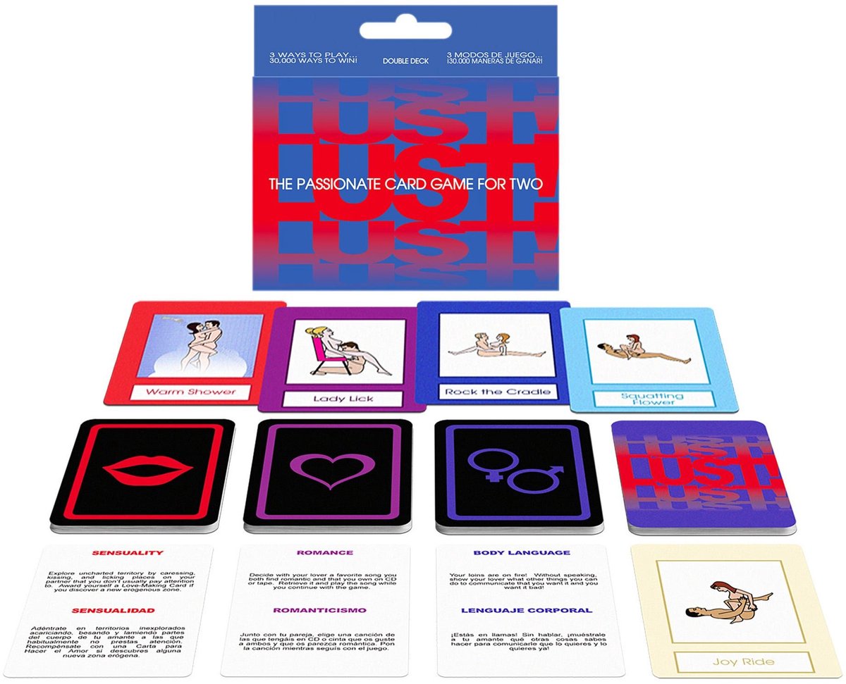 KHEPER GAMES | Lust The Passionate Card Game. En, Es