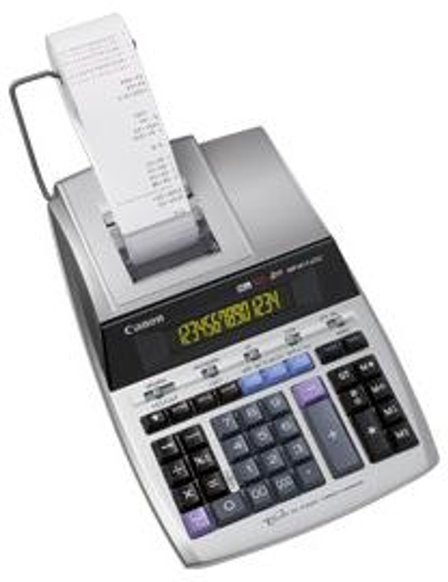 Canon MP1411-LTSC calculator Desktop Rekenmachine met printer Zilver