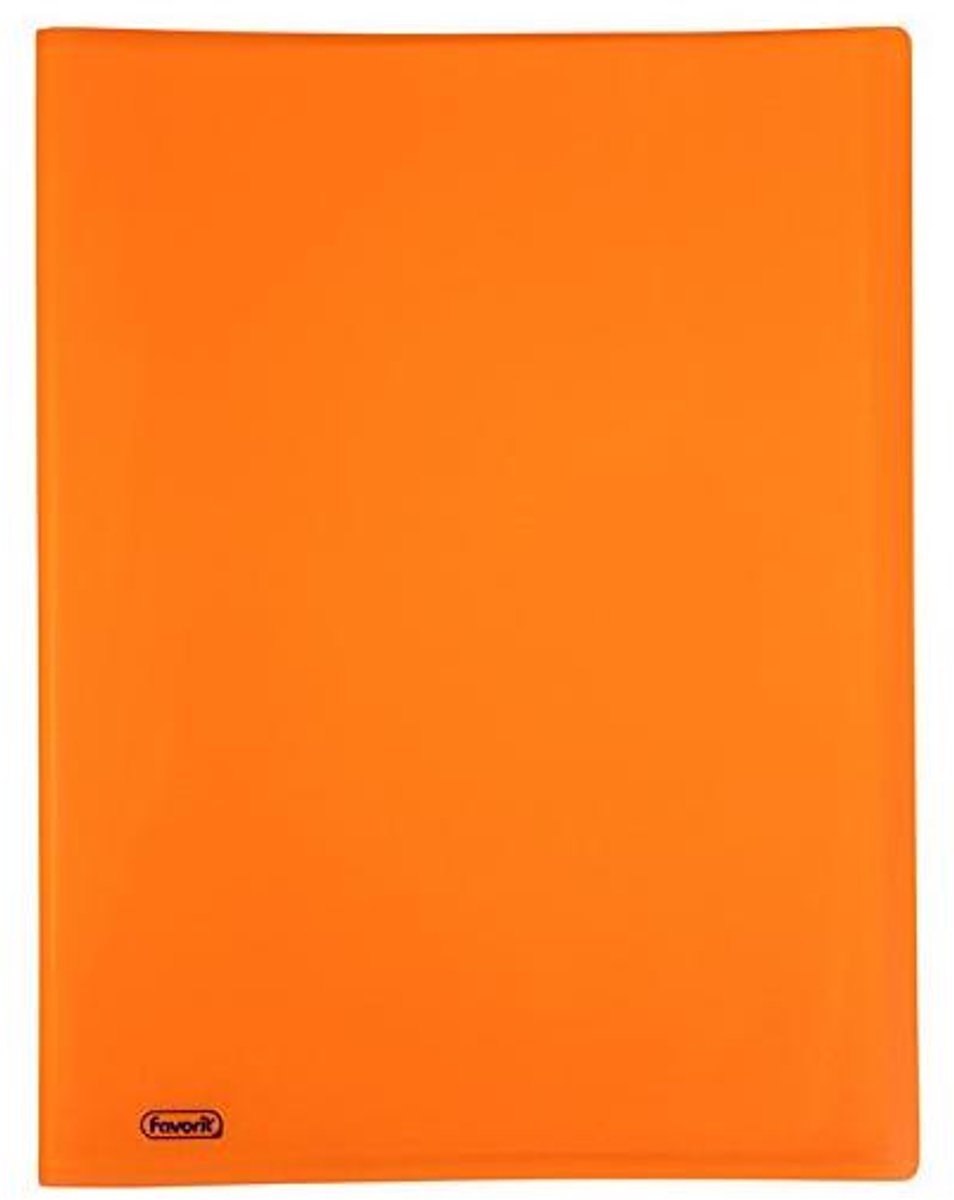 Favorit Neon A4 Polypropyleen (PP) Oranje