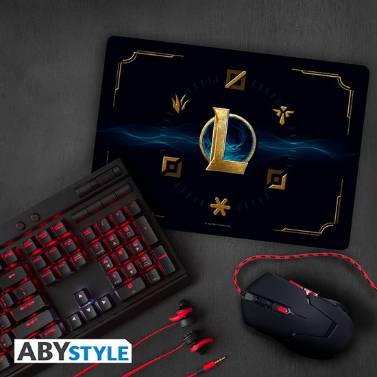 Abysse - Muismat League of Legends Hexteck Logo 35x25 cm
