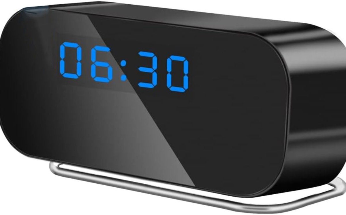 ApexArte® Verborgen Camera - Spy Camera - Spionage - Zwart