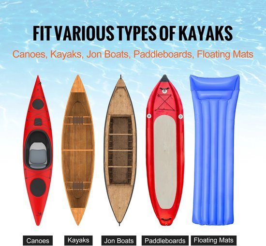 RM Store® - Chariot pliable pour canoë - Chariot pour kayak - Planches à pagaie - Toutes surfaces - Support - 60 x 36 x 32 cm.