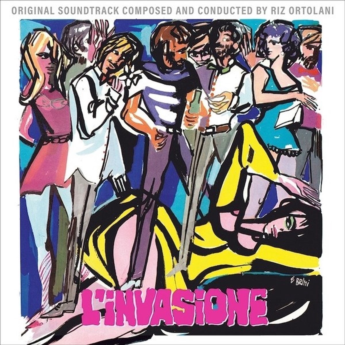 Riz Ortolani - L'Invasione (LP) (Original Soundtrack)