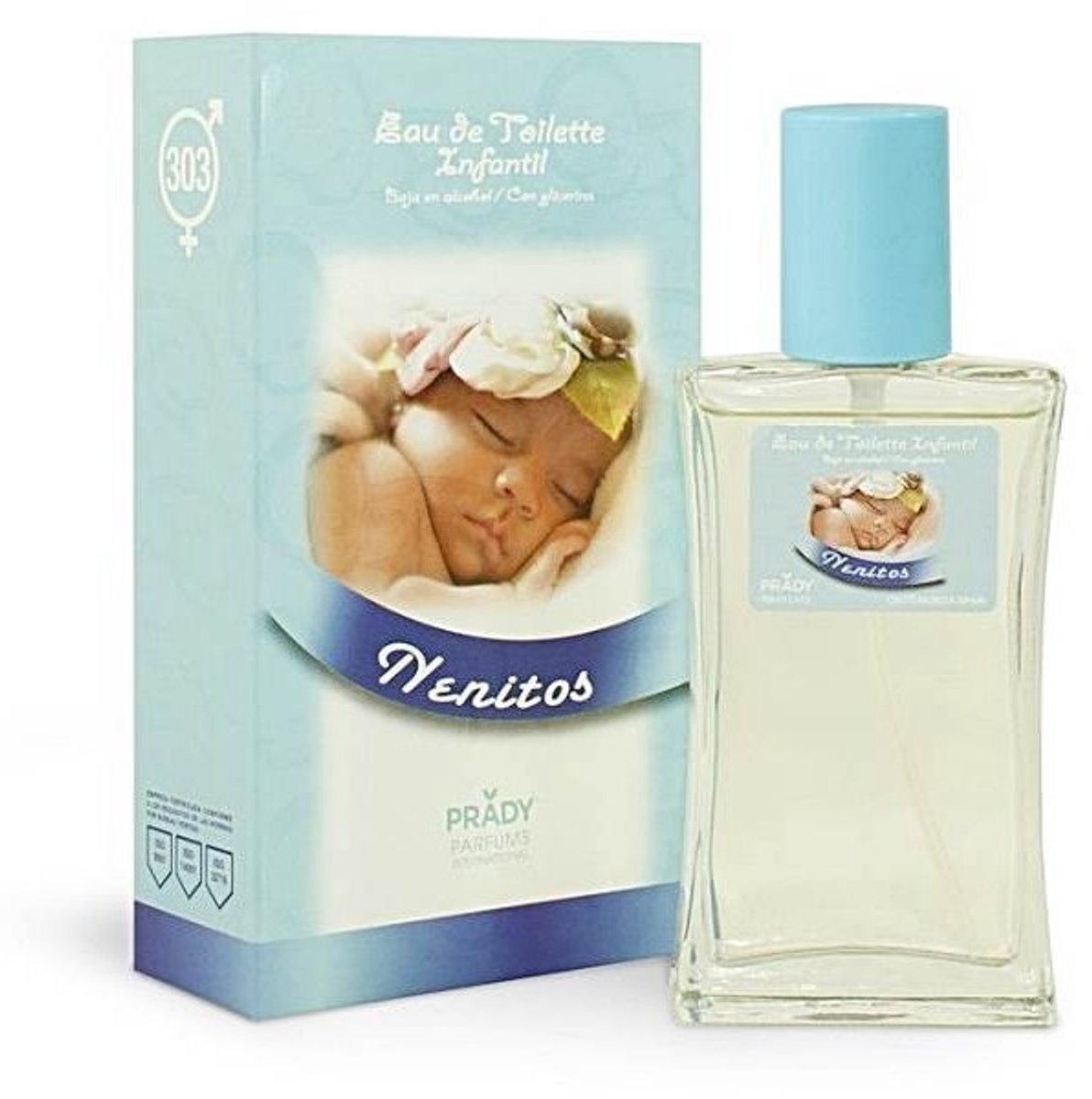By Prady Nenitos Eau de Toilette voor kinderen meisjes en jongens 100ml