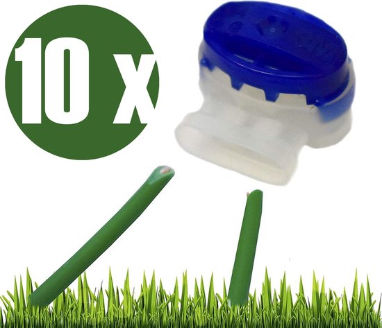 10x Gel connectoren voor perimeterdraad | Universele draadverbinder | Robotmaaier & hondenomheining reparatie