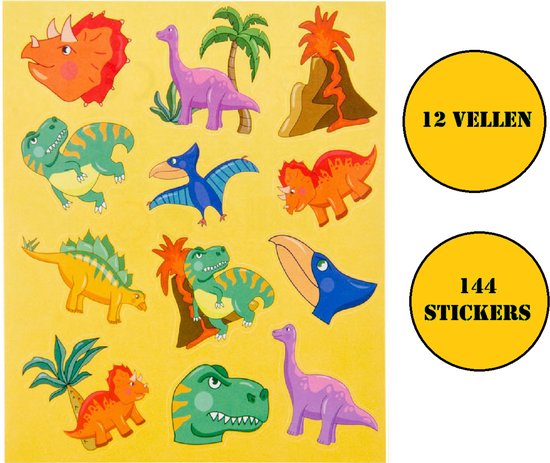 50 Stuks Jurassic Dinosaurus Stickers voor Kinderen, Jurassique Dino Waterdichte Vinyl Stickerset voor Waterflessen Fiets Scooter Helm Notebook Kinderverjaardag