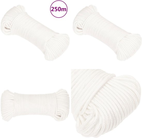 Boot touw 6 mm 100 m polypropyleen blauw | -nl