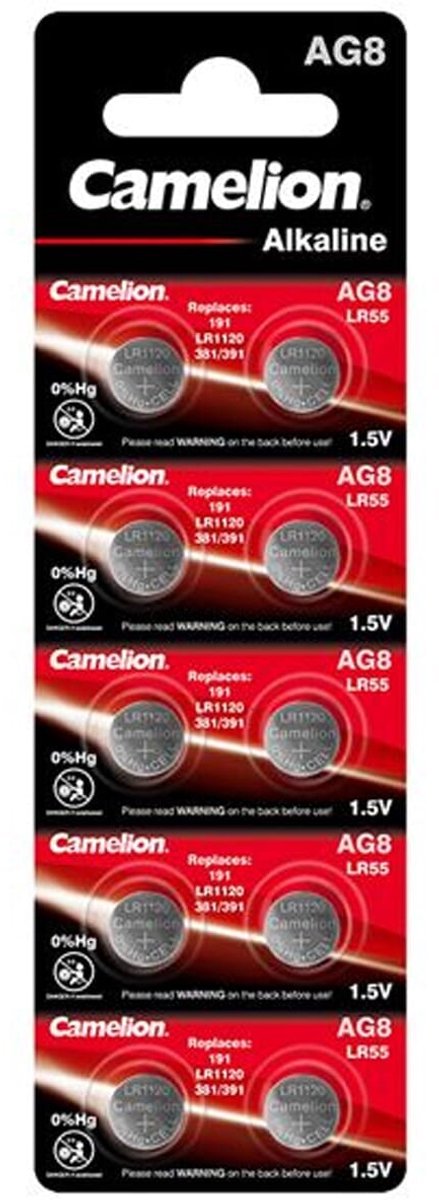 Camelion AG8 alkaline 10-pack