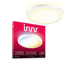 Innr Smart Plafondlamp – 30cm – Zigbee – geschikt voor Philips Hue – LED plafonniere warmwit tot koelwit licht – slimme lamp – dimbaar – 2250 Lumen