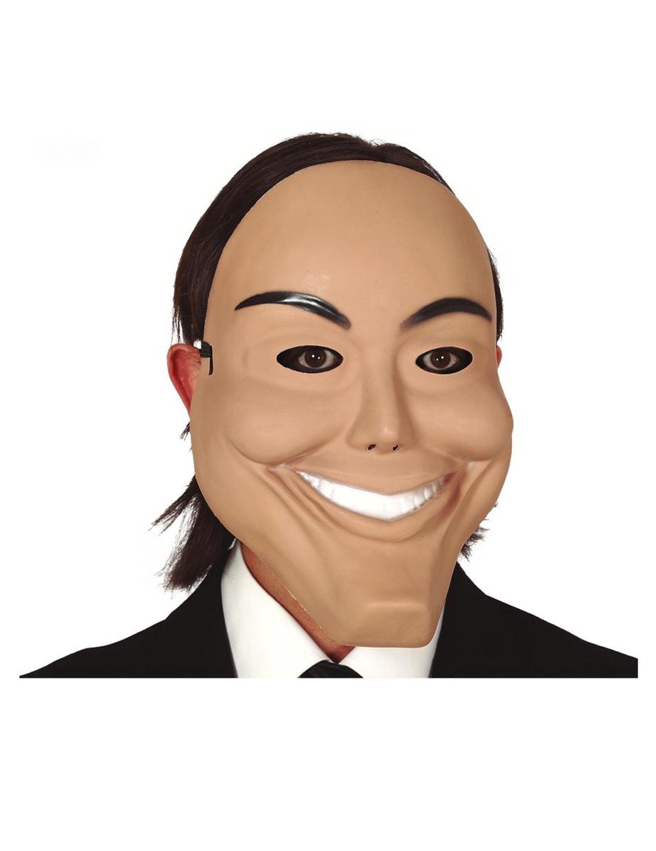 FIESTAS GUIRCA, S.L. - Lachende psychopaat masker van PVC voor volwassenen