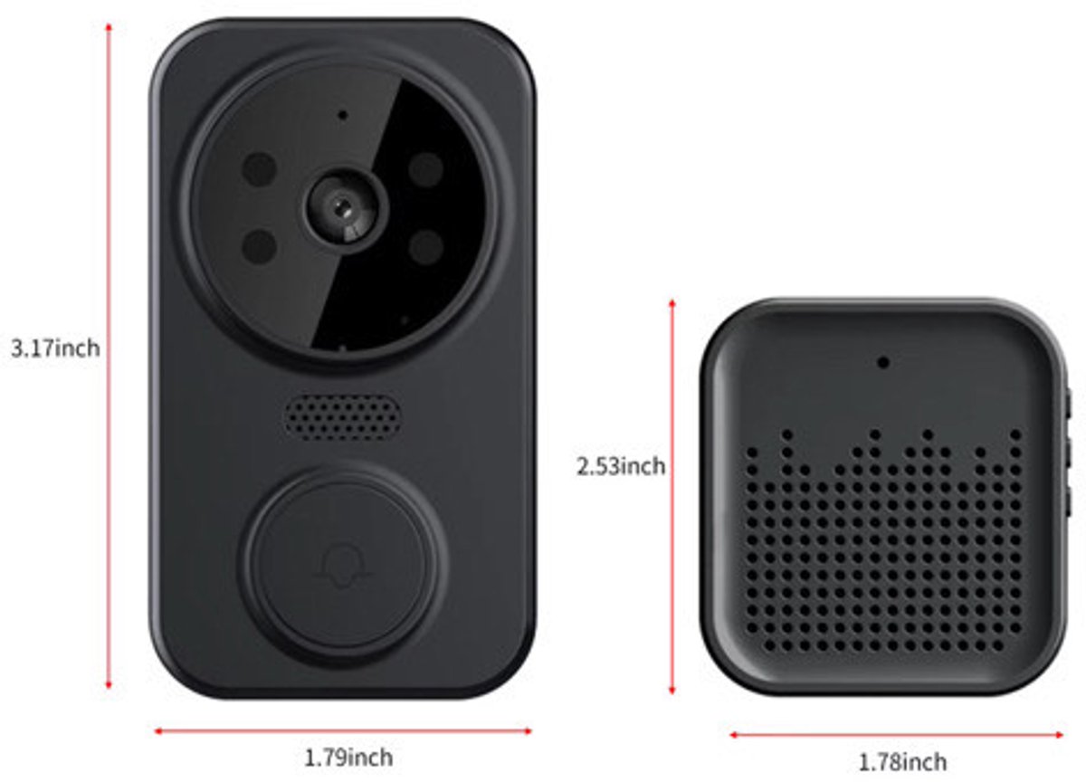 Mini Doorbell - Smart Visiual Doorbell - Camera -
