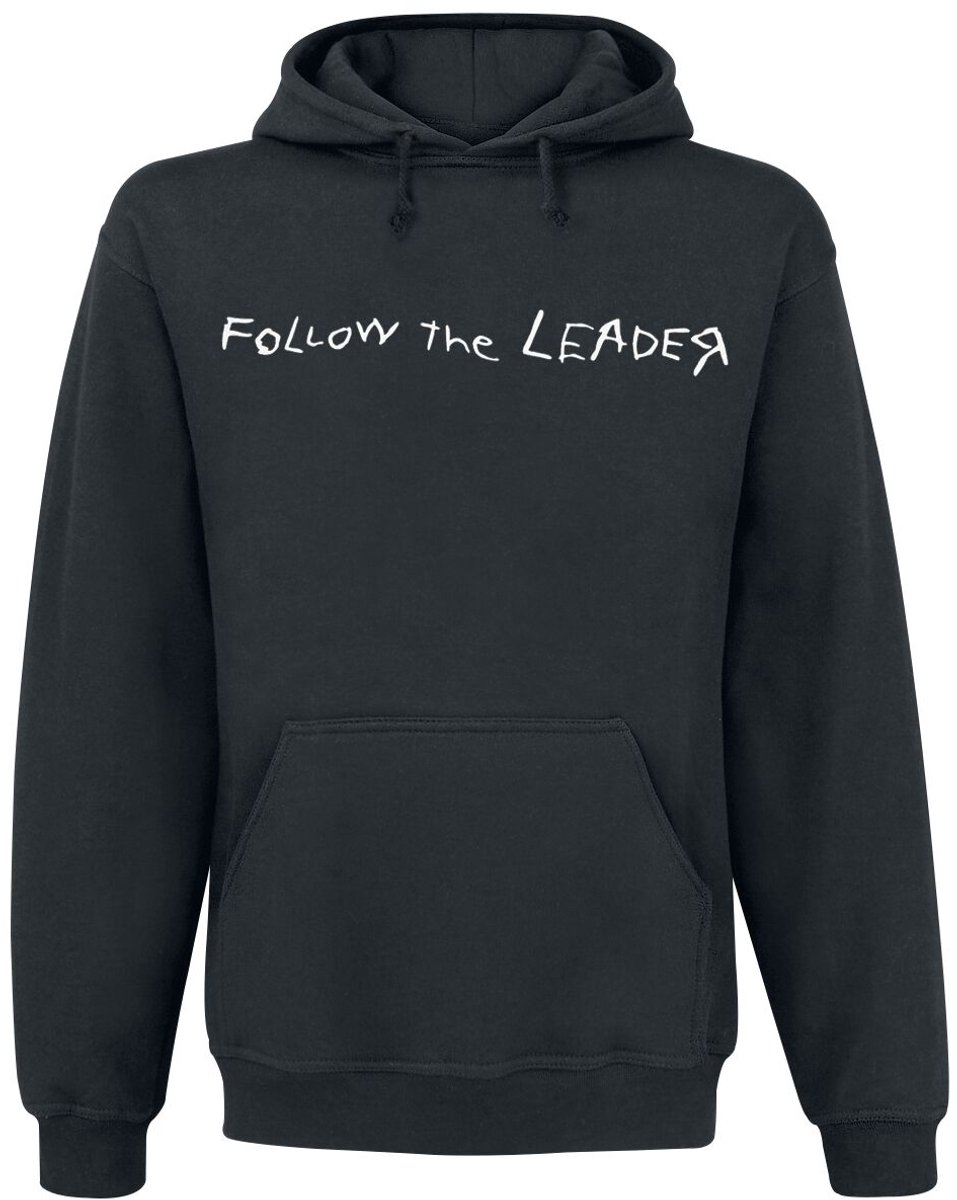 Korn Follow Cliff Heren Trui met capuchon - zwart - S