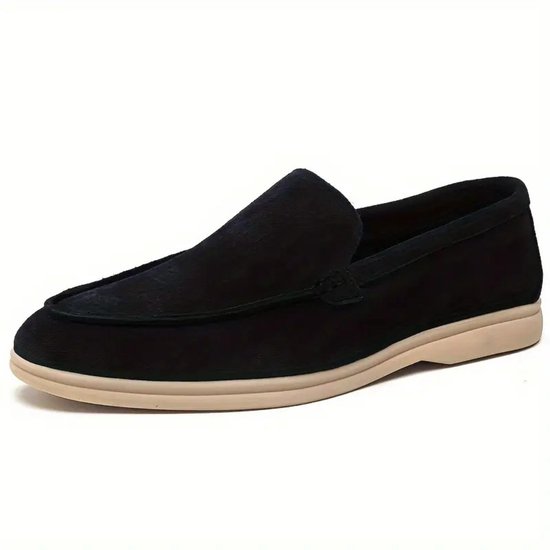 Valentino Garavani VLogo leren loafers Zwart