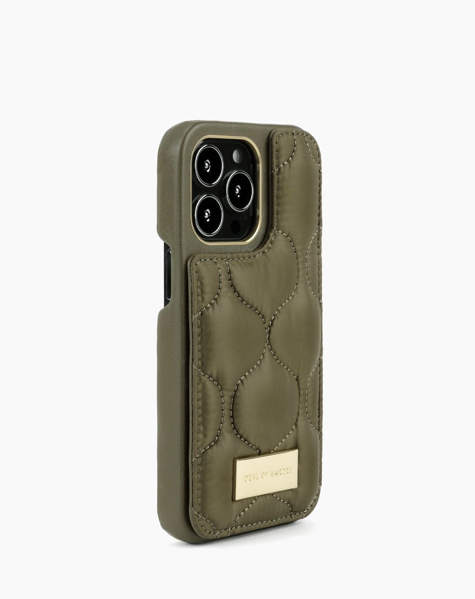 iDeal of Sweden Atelier Case iPhone 12/12P Puffy Khaki