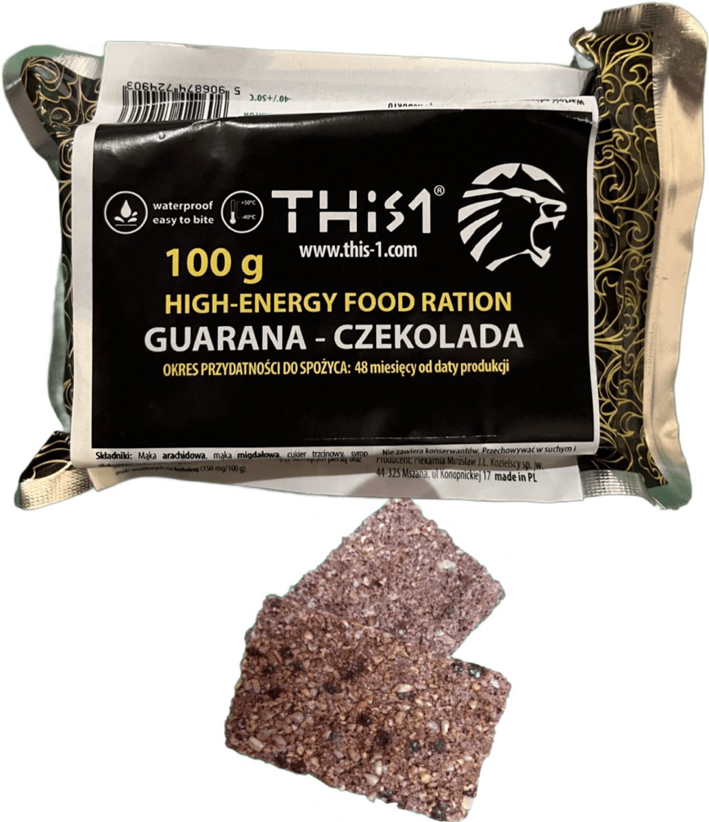 This-1 Survival Bar Noten-Chocolade Met Guarana